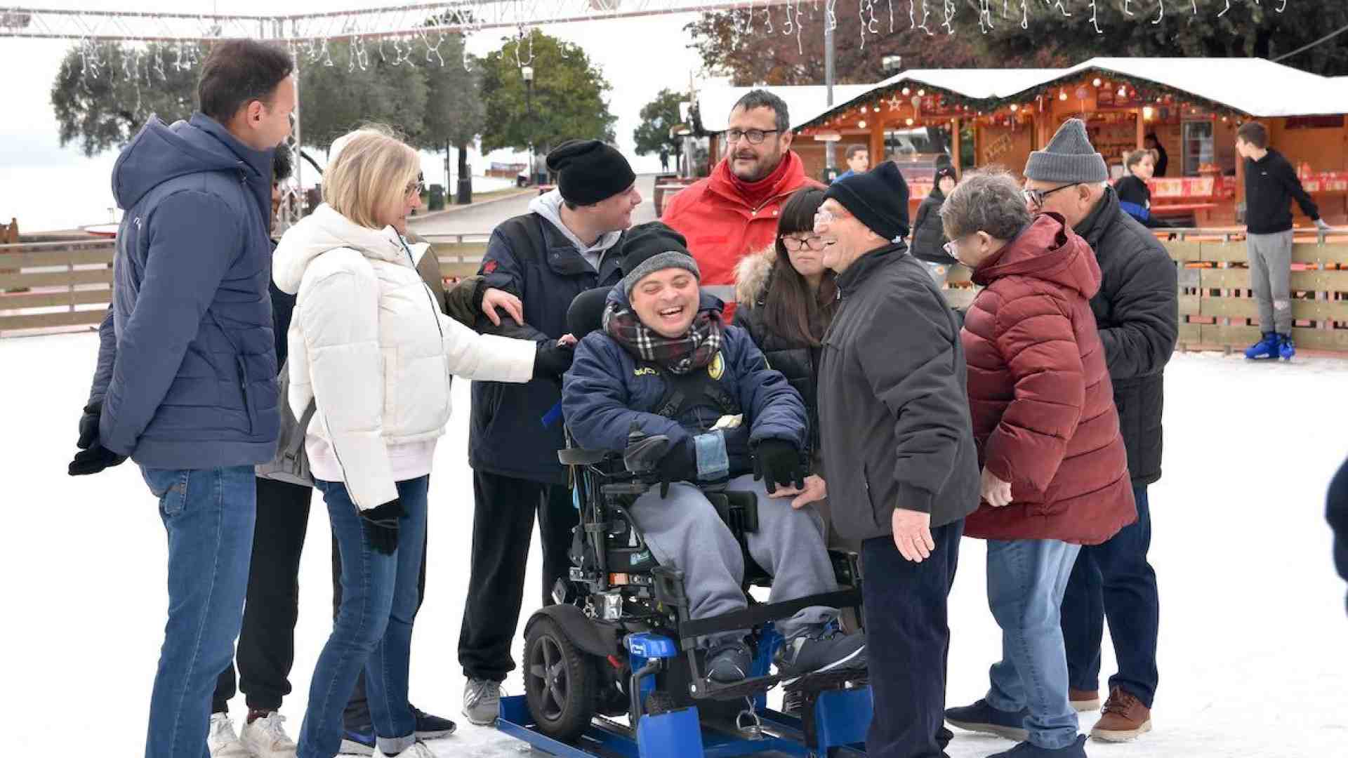 Immagine di A Bardolino pattinare sul ghiaccio è per tutti