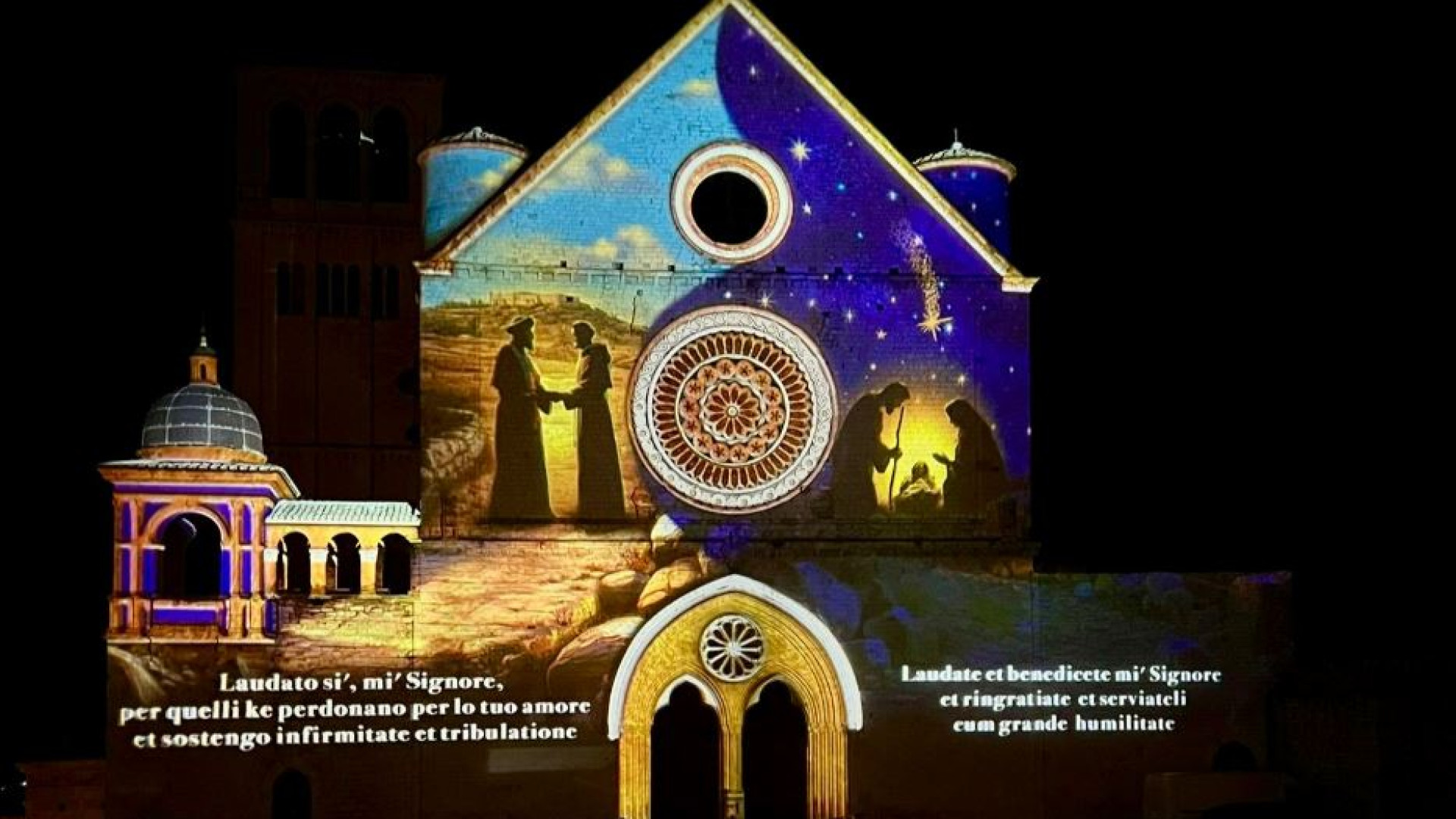 Immagine di Così il Cantico di San Francesco accende il Natale di Assisi