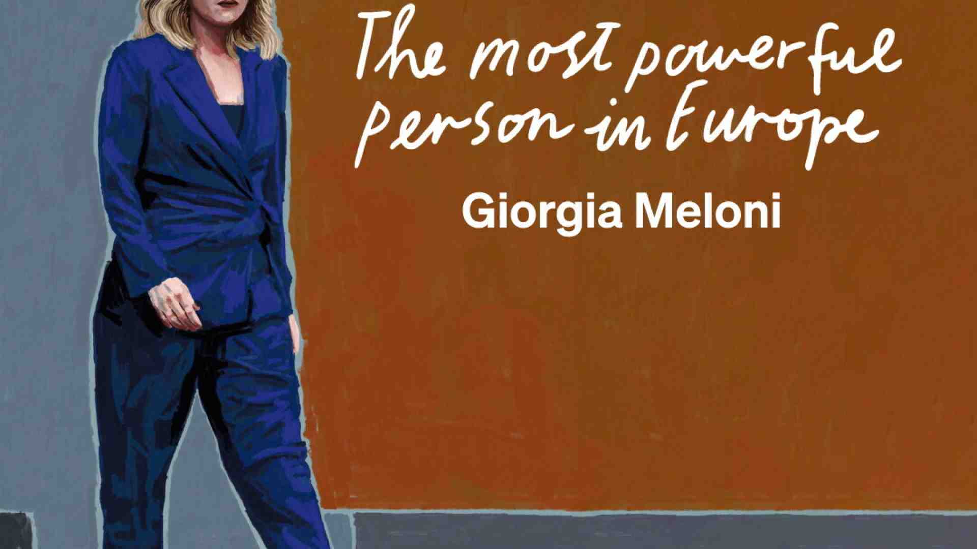 Immagine di Meloni è la persona più potente d'Europa del 2025, secondo Politico