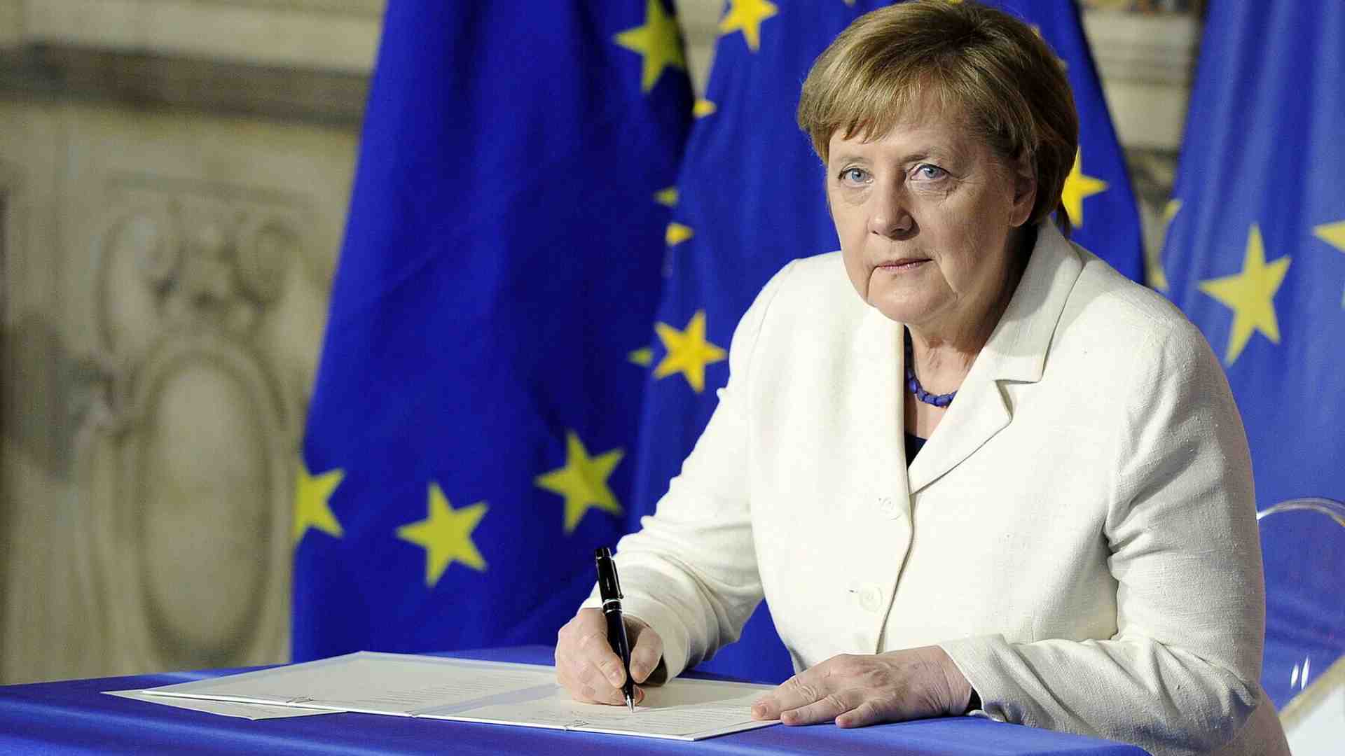 Immagine di Angela Merkel e la pazienza