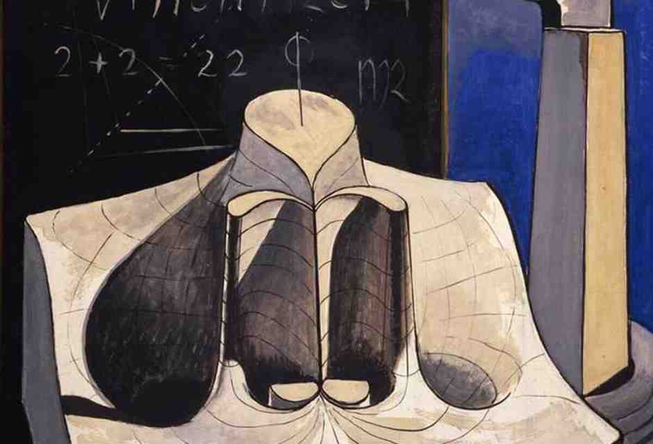 Man Ray, Julius Caesar (1948) olio su masonite, Rosalind &amp; Melvin Jacobs Collection, New York&nbsp;<br />