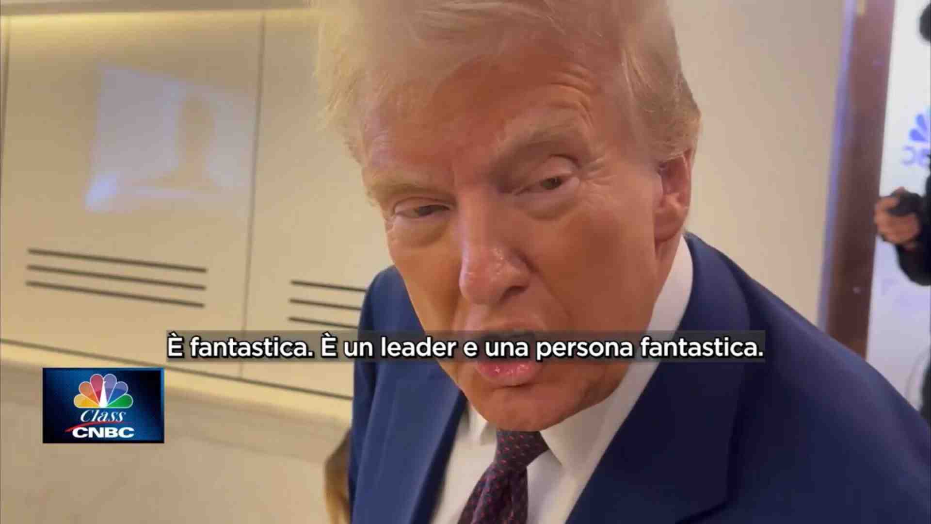 Immagine di Trump su Meloni: "È una leader fantastica, lavorerò con lei". E la premier lo ringrazia
