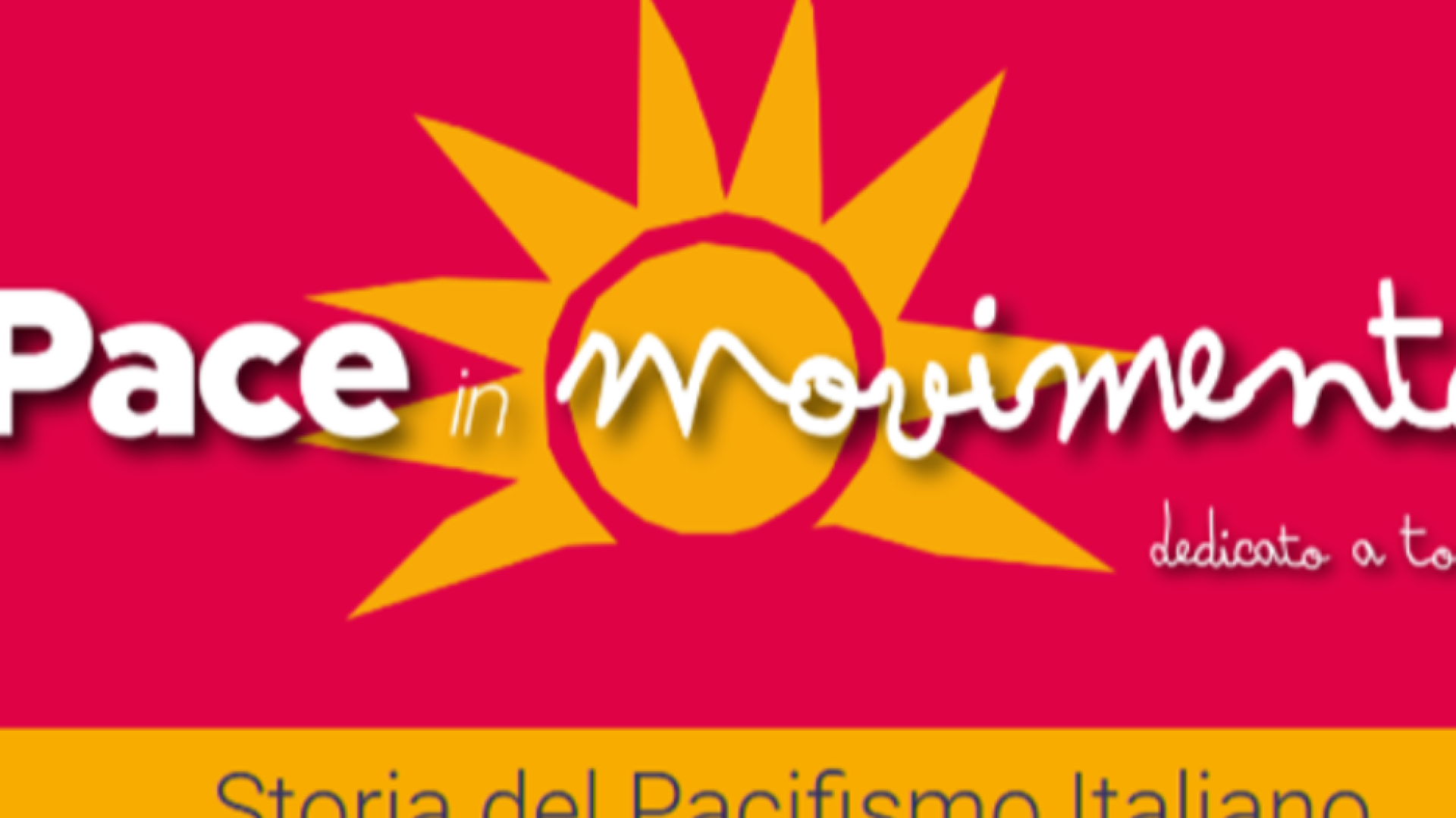 Immagine di "Pace in movimento", il sito-archivio sulla storia del pacifismo italiano