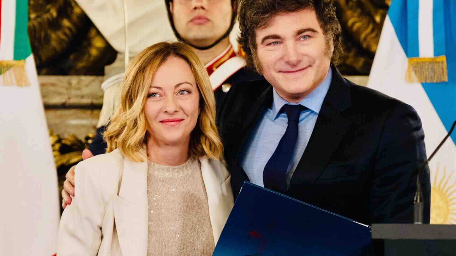 Immagine di Da oggi Milei è (anche) cittadino italiano