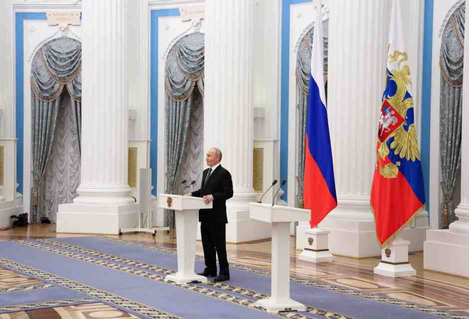 Vladimir Putin (foto Epa, via Ansa)