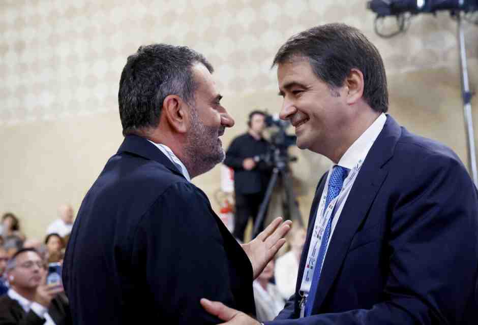 &nbsp;Decaro e Fitto (LaPresse)