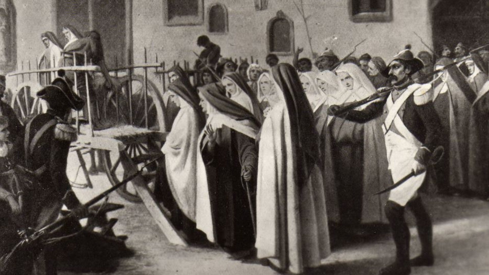 Immagine di Sante le 16 carmelitane ghigliottinate durante la Rivoluzione Francese