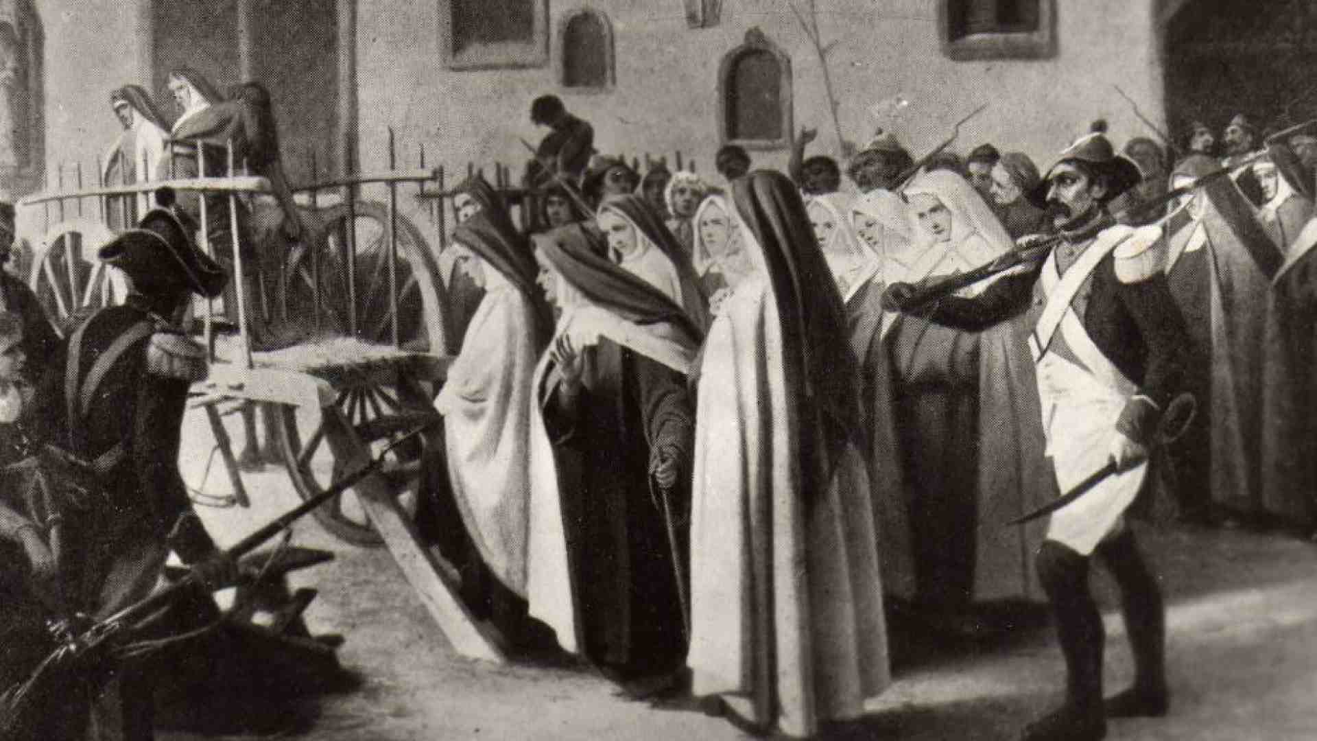 Immagine di Sante le 16 carmelitane ghigliottinate durante la Rivoluzione Francese