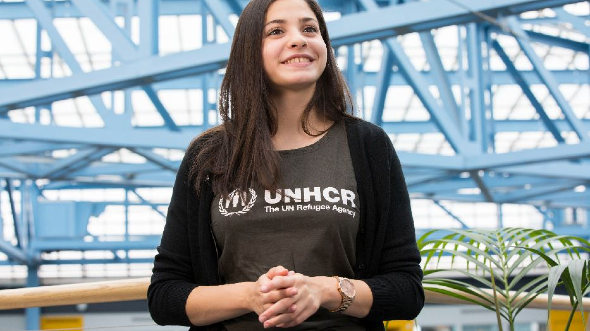 Immagine di La "nuotatrice" Yusra Mardini: sogno la mia Siria in pace
