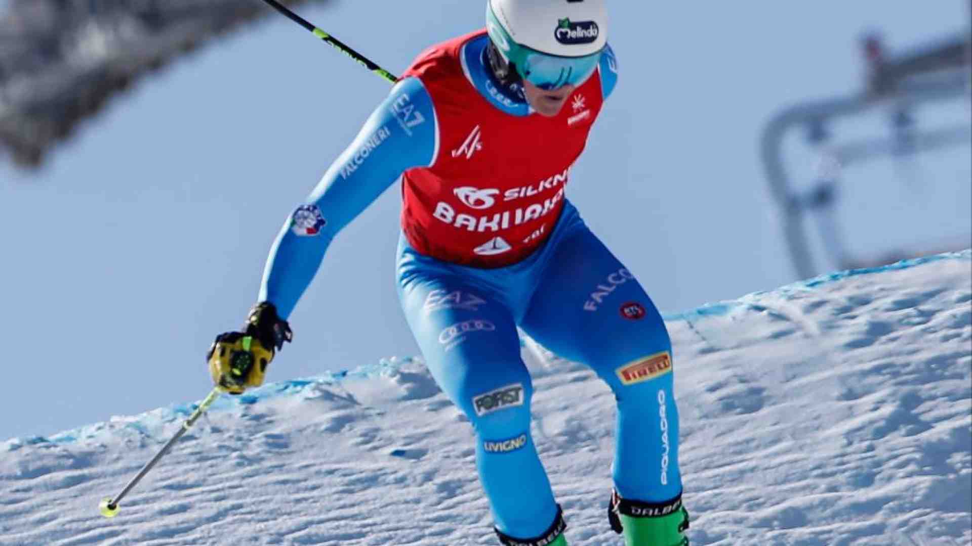 Immagine di Vola Deromedis, l'acrobata con gli sci