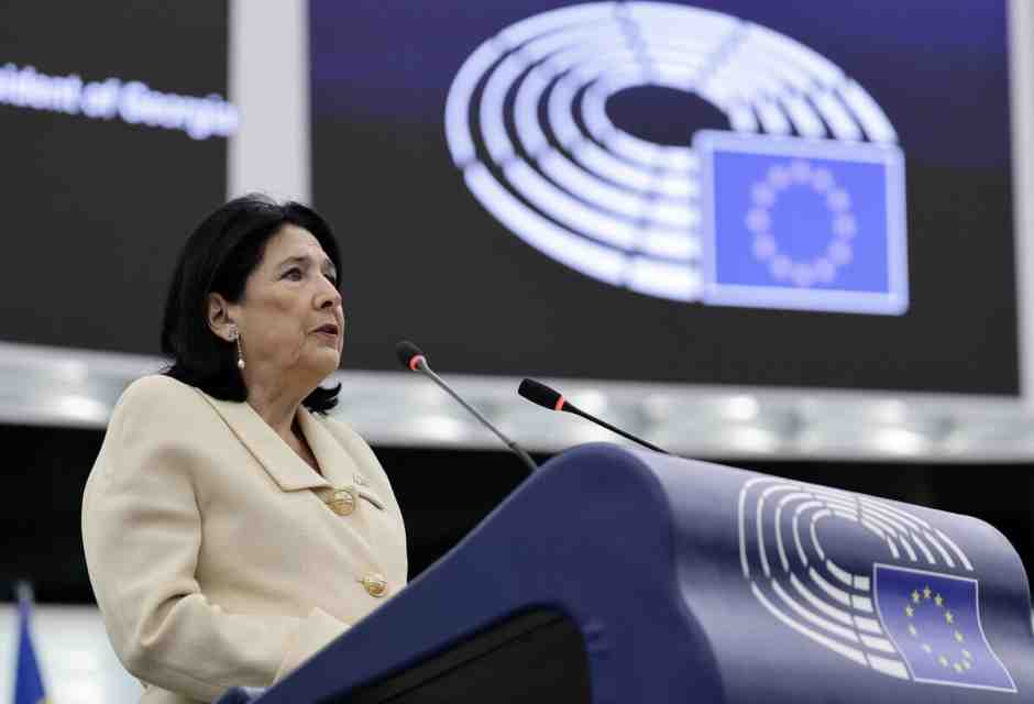 Salom&eacute; Zourabichvili (Ansa)&nbsp;<br />