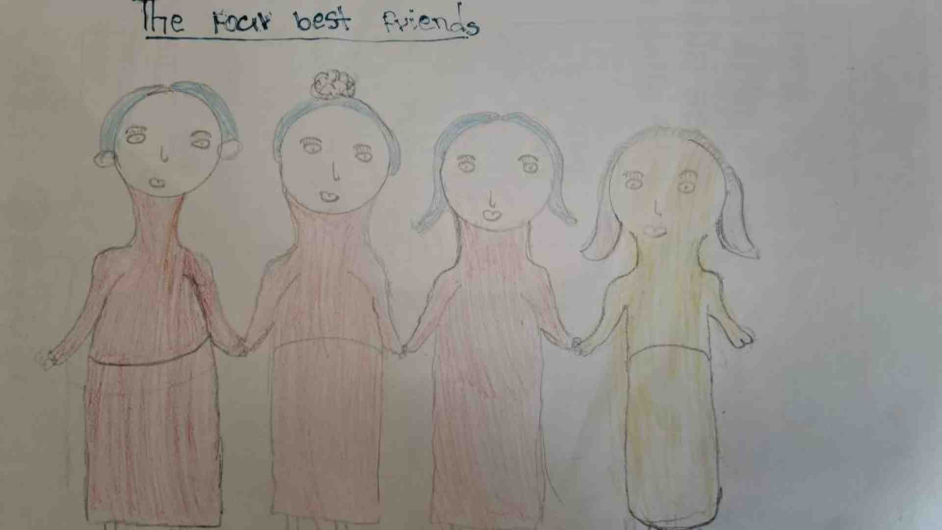 Immagine di Cosa significa il disegno di Yasmine, la bimba sopravvissuta al naufragio