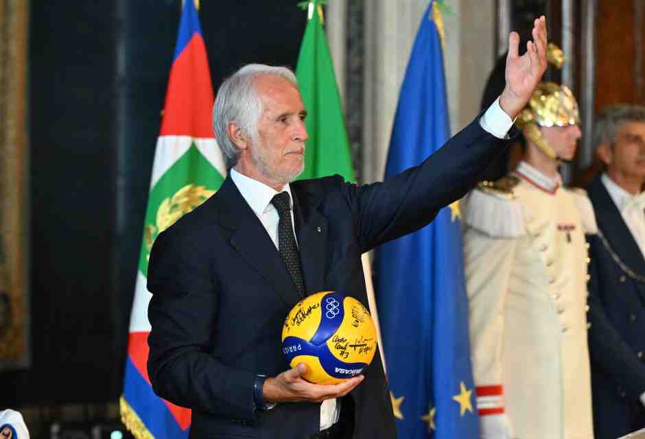 Giovanni Malag&ograve;, 65 anni, &egrave; presidente del Coni dal 2013 e membro del Cio dal 2019. Al momento non &egrave; rieleggibile per un quarto mandato (foto Getty)&nbsp;<br />