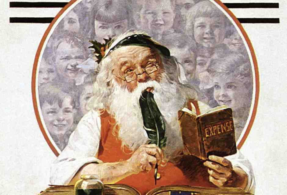 La copertina di Norman Rockwell per il <span class="mw-mmv-title">Saturday Evening Post del 4 dicembre 1920 (Wikipedia)<br /></span>