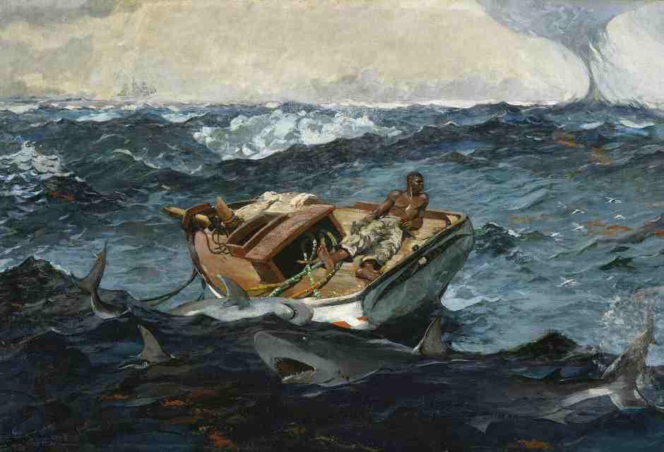 "La Corrente del Golfo", un dipinto a olio del 1899 dell'artista americano Winslow Homer (Wikimedia)&nbsp;<br />