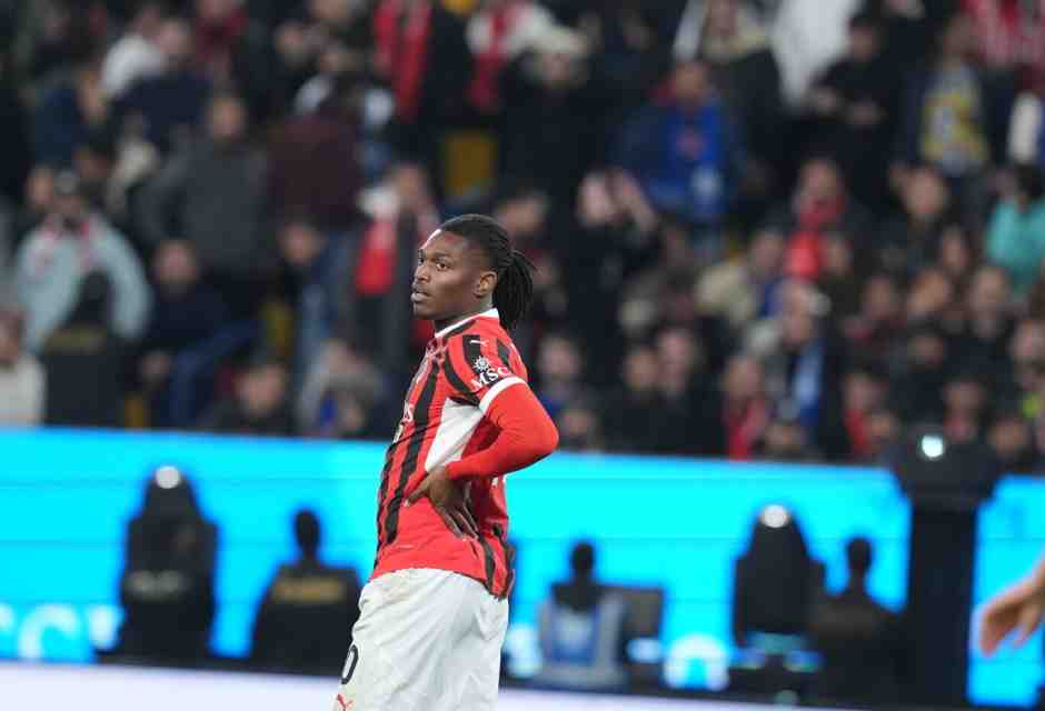 L'attaccante del Milan e della Nazionale portoghese Rafael Leão (foto LaPresse)<br />