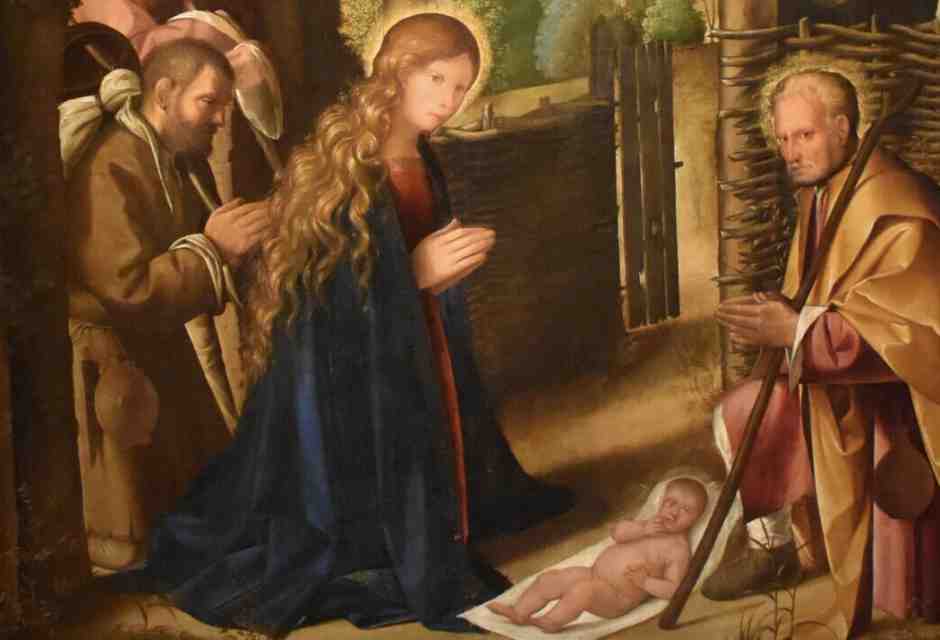 Boccaccio Boccaccino, "Adorazione dei pastori", 1499-1500