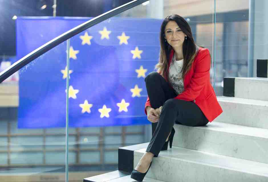 La vicepresidente del Parlamento Europeo, Pina Picierno (LaPresse)&nbsp;<br />