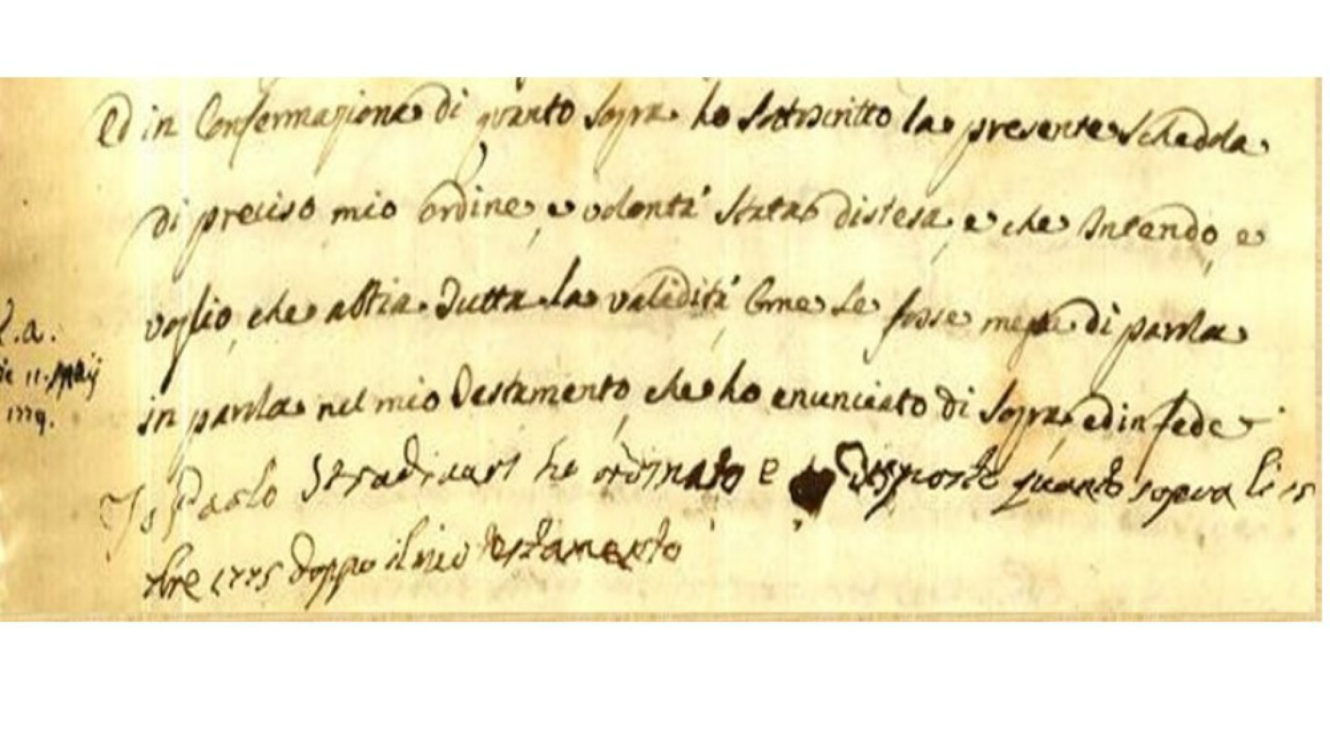 Immagine di Paolo Stradivari, il mercante di violini