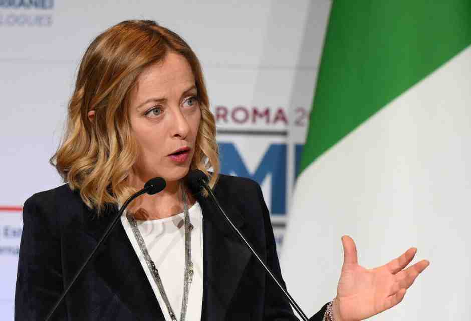 &nbsp;Giorgia Meloni (Ansa)