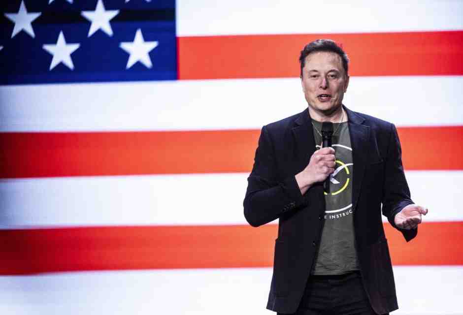 Elon Musk (foto Ap, via LaPresse)
