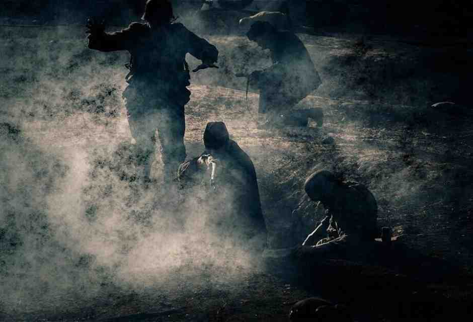 Una foto di scena di 'Stalingrad', primo film russo in 3D, con effetti tra il cartone e il videogioco, 10 novembre 2013