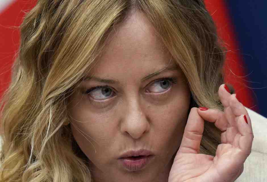 Giorgia Meloni (foto LaPresse)