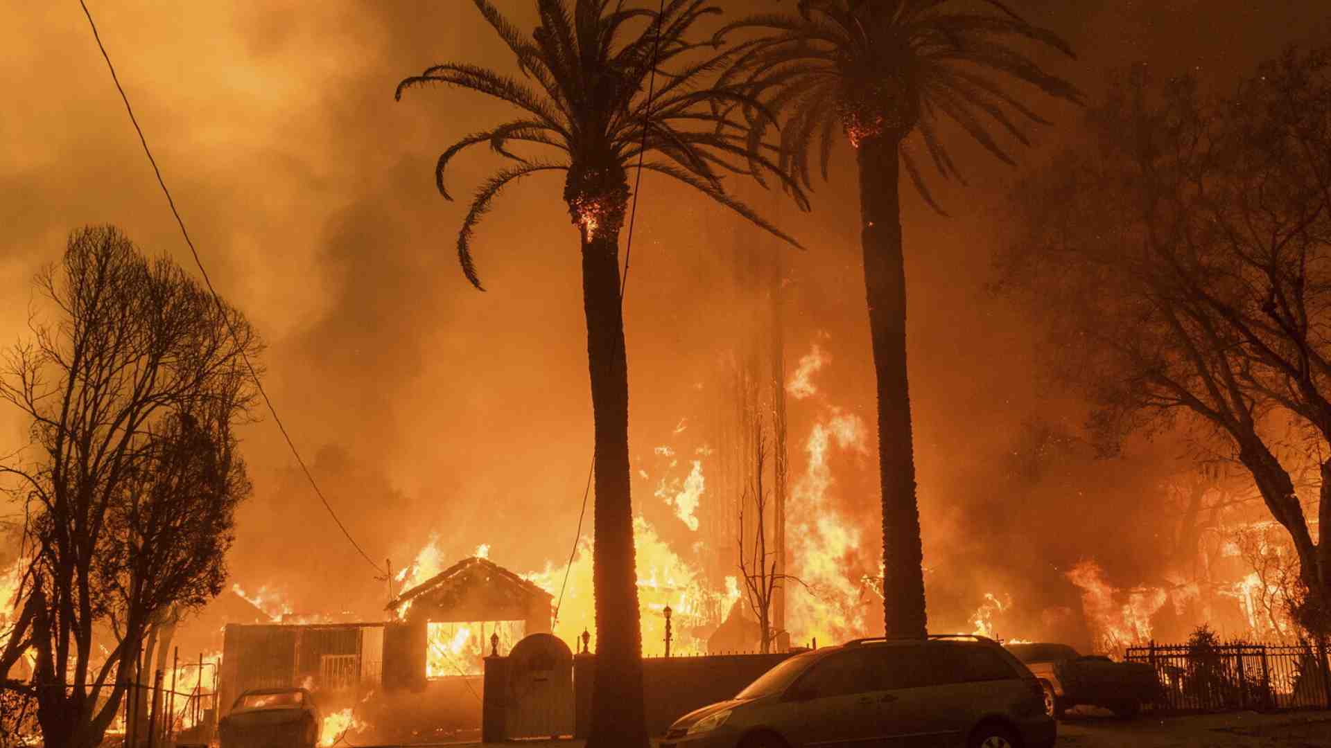 Immagine di Los Angeles brucia come Gaza ed è comunque sempre colpa di Israele
