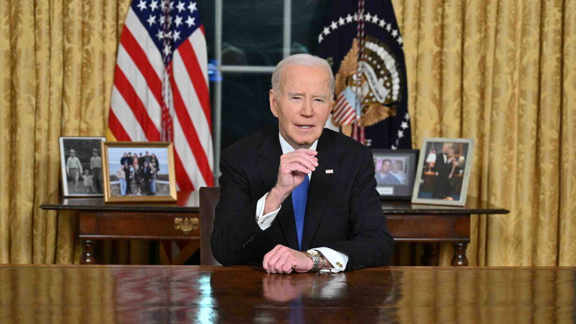 Immagine di Cosa ha detto Biden nel suo ultimo discorso da presidente