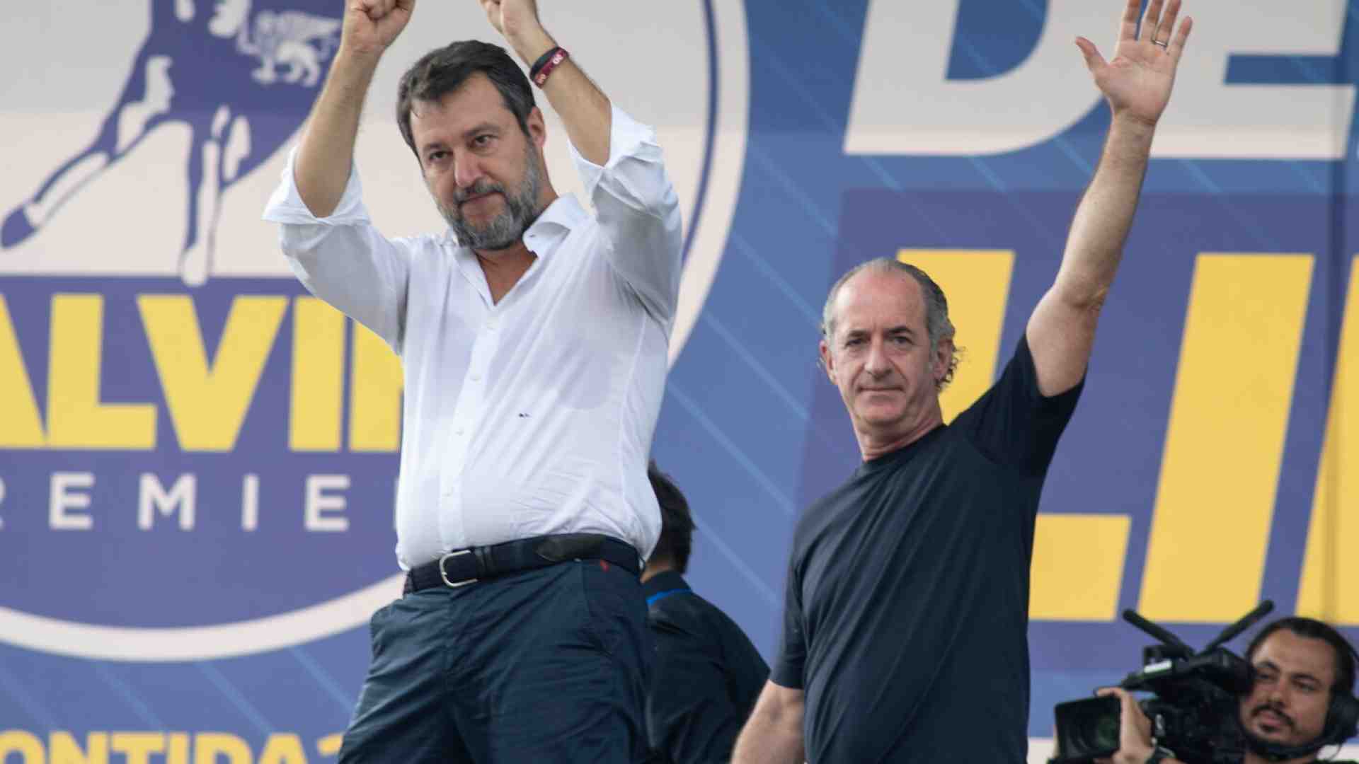 Immagine di Grappa Lega: Salvini sposa la linea Zaia sul Veneto e si tutela in vista del congresso: "Stiamo uniti"