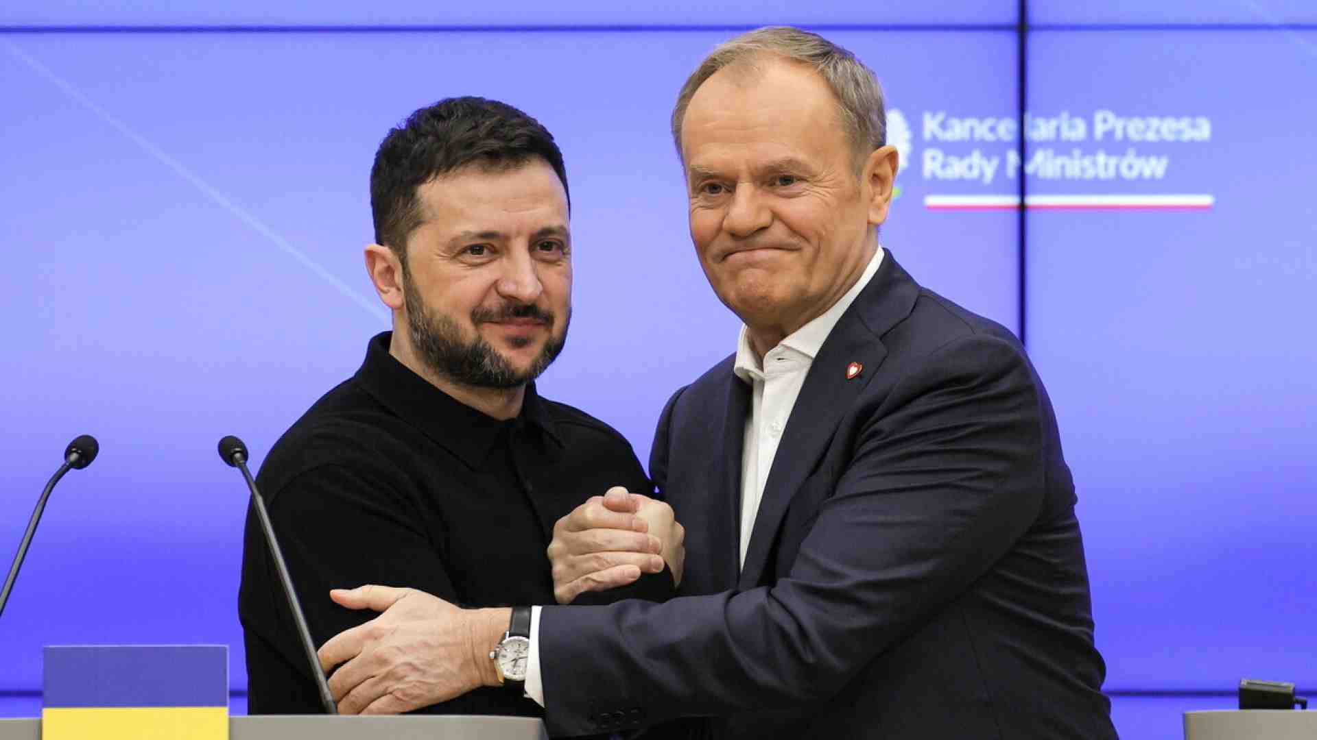 Immagine di Tusk apre il semestre polacco con garanzie a Kyiv e accusa Putin di “terrorismo aereo”