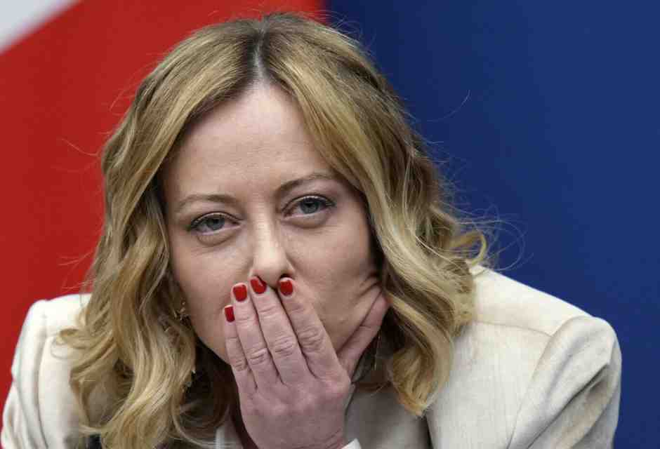 La presidente del Consiglio Giorgia Meloni (foto LaPresse)