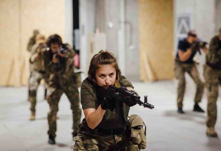 Recruits of the 3rd Separate Assault Brigade at the training center in Dnipro (Photo by Denys Poliakov via Getty Images)