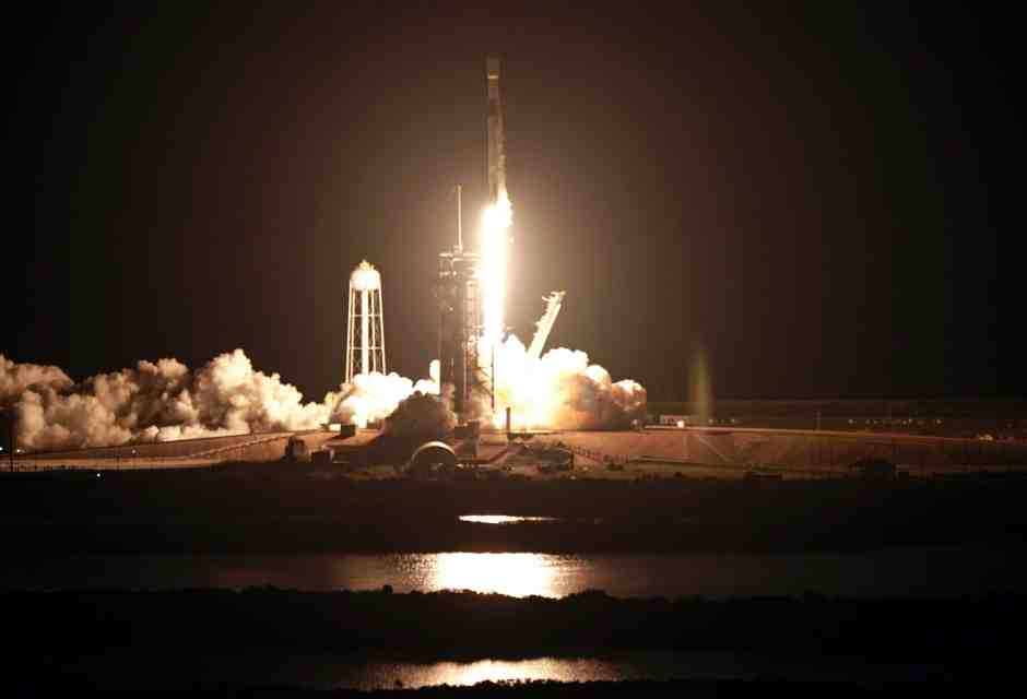 Il lancio nel 2021 del satellite Ixpe, frutto della collaborazione tra Agenzia spaziale italiana e Nasa (fofo LaPresse)&nbsp;<br />