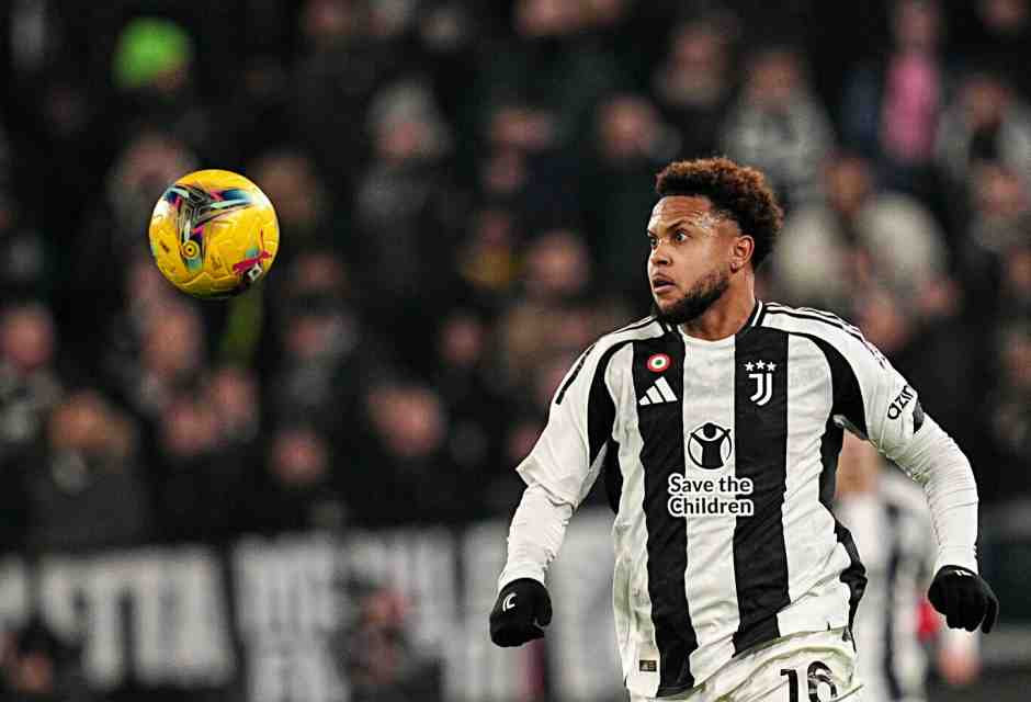 Il giocatore della Juventus Weston McKennie (foto LaPresse)