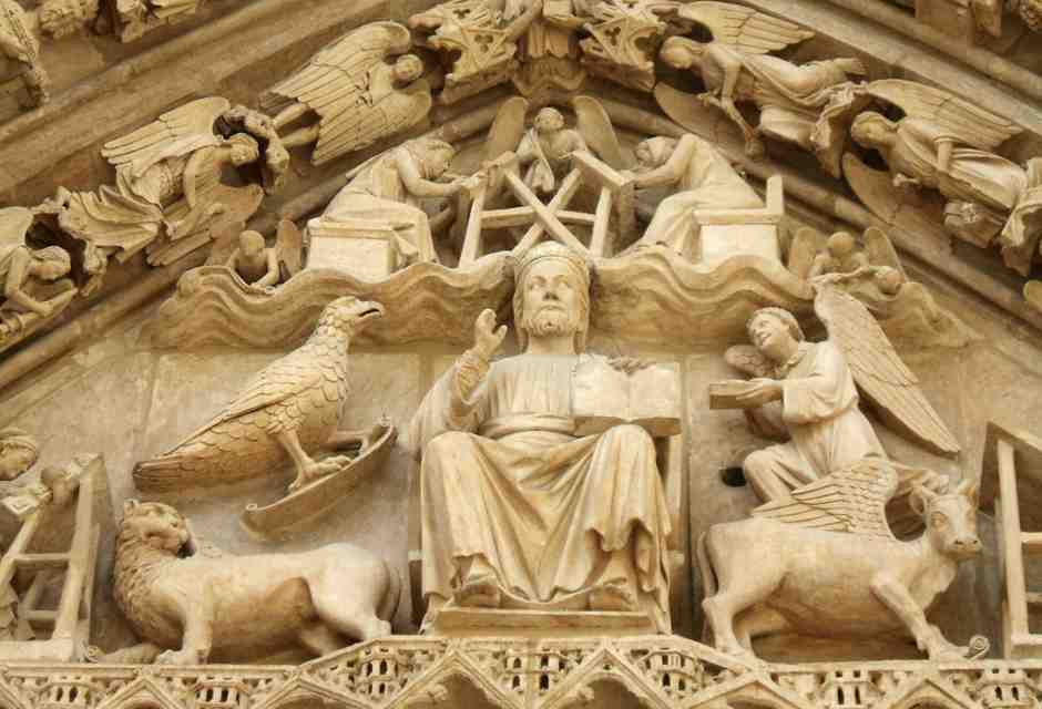 Portale della cattedrale di Burgos, Spagna