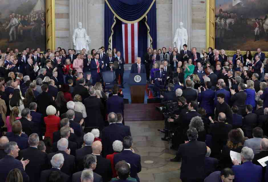 Inauguration day (Ansa)