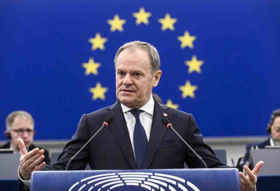Donald Tusk (foto Ap, via LaPresse)