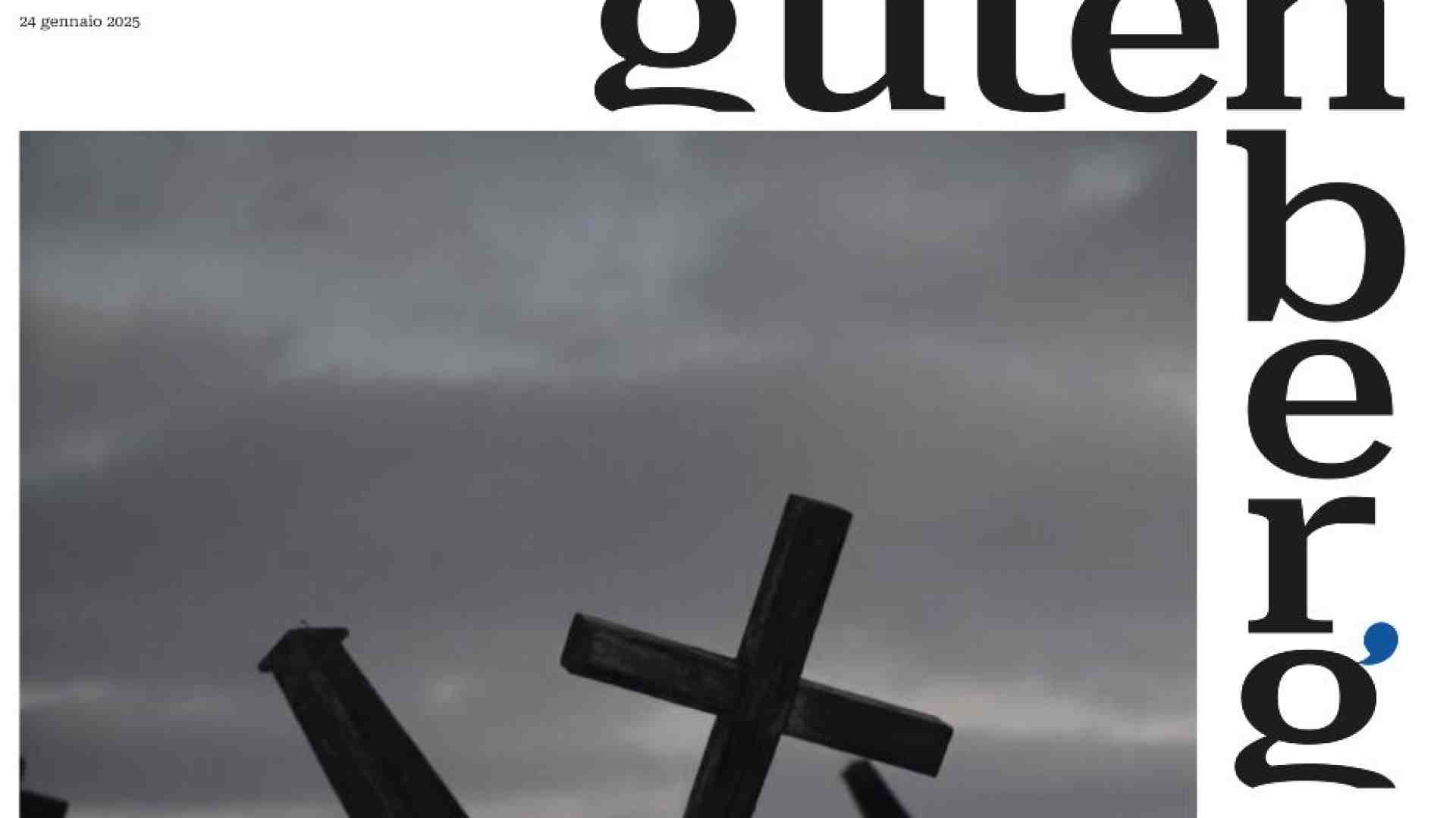 Immagine di Prega per il tuo nemico: la sfida di "Gutenberg" del 24 gennaio