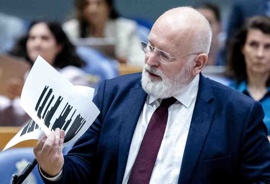 Frans Timmermans (Ansa)