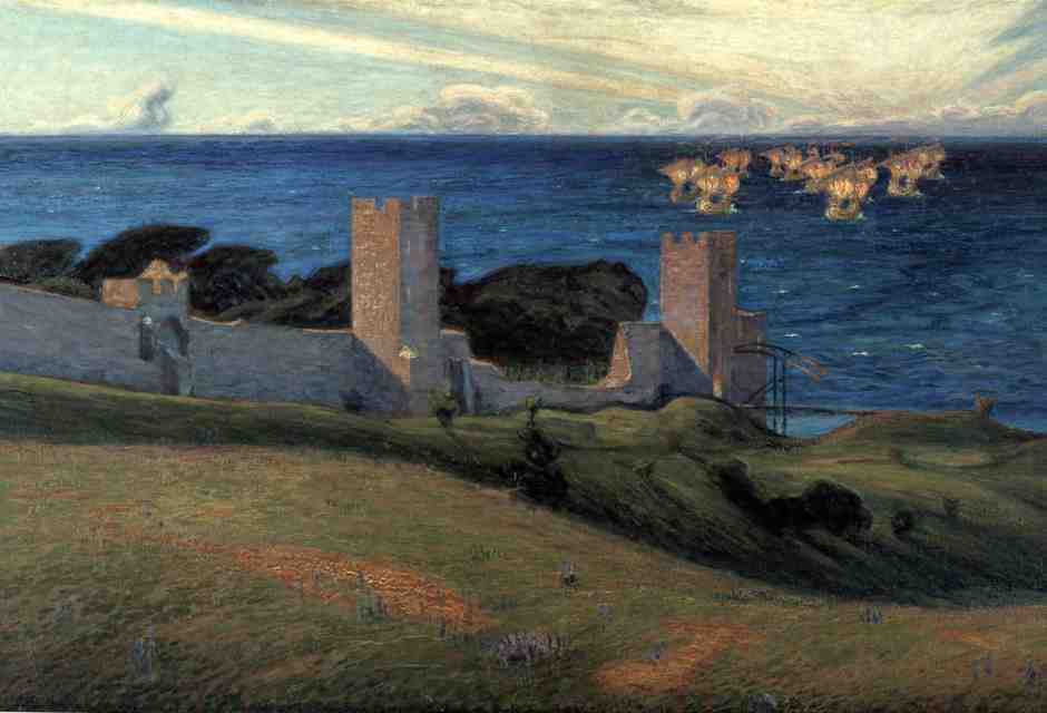 Richard Bergh, "Vision: Scene from Visby" (1894)<br />