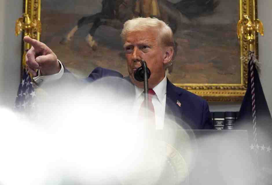Donald Trump (foto Ap, via LaPresse)