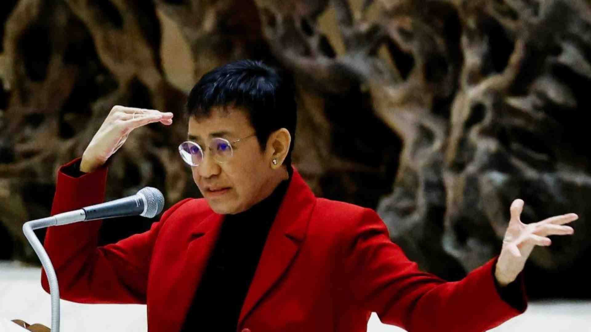 Immagine di Maria Ressa: «Noi giornalisti, necessari purché responsabili» / Il VIDEO