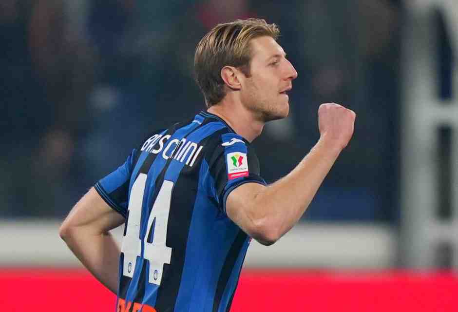 Il centrocampista dell'Atalanta Marco Brescianini (foto LaPresse)