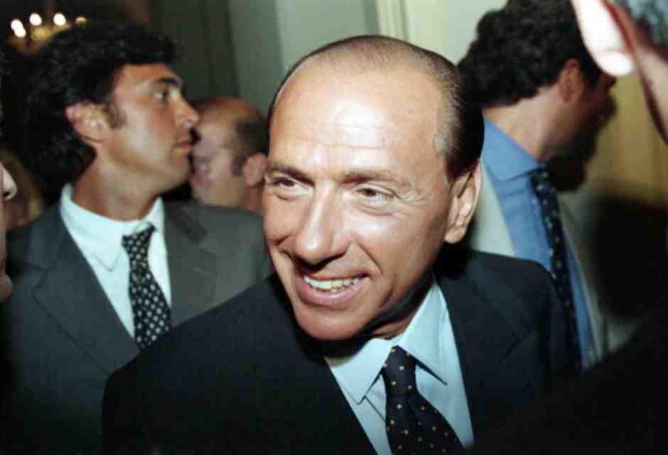 Silvio Berlusconi nel 1996 (Ansa)