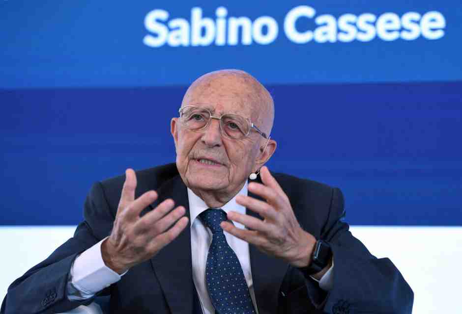 Sabino Cassese (foto Ansa)