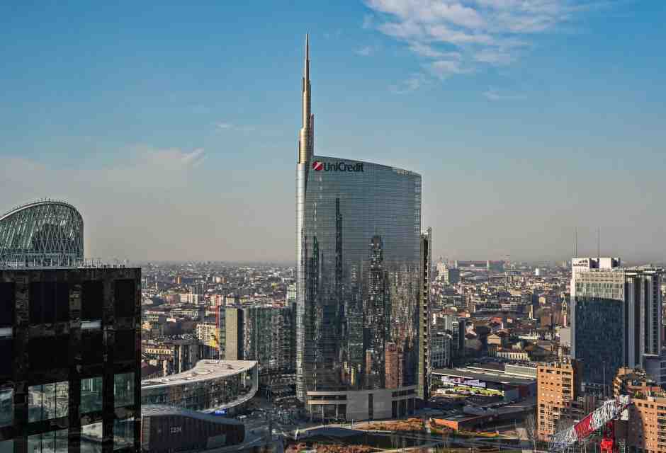 Torre Unicredit, Milano (Gian Mattia D'Alberto/Lapresse) <br />