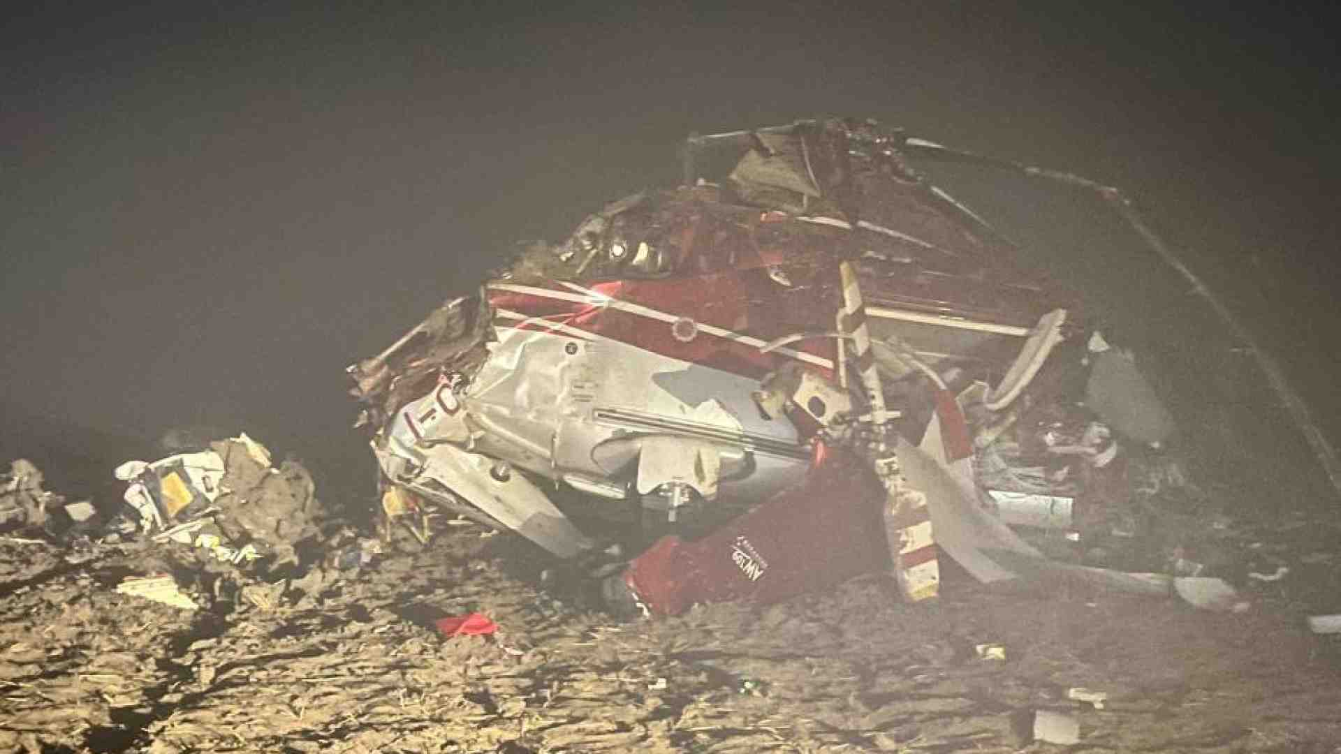 Immagine di L'elicottero caduto a Parma: tra i 3 morti l'erede dei Rovagnati