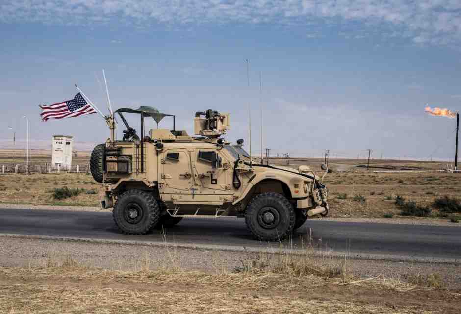  Una pattuglia americana nel nord della Siria (foto LaPresse)