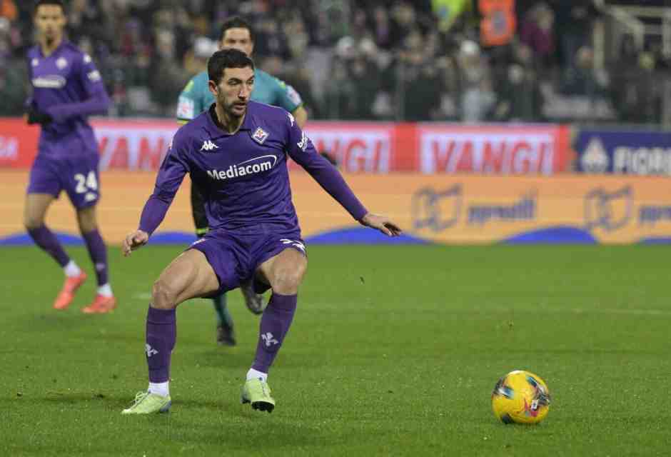 Il centrocampista della Fiorentina Danilo Cataldi (foto LaPresse)